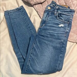 American Eagle Distressed Skinny Jeans